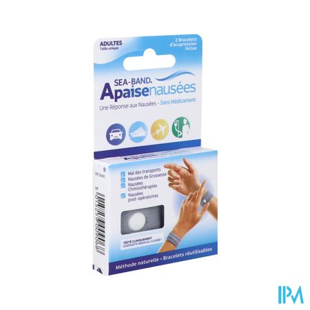 SEA-BAND BRACEL NAUS ADULTE GRIS 2