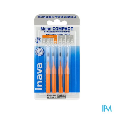 Inava Mono Compact Brossette Orange X4