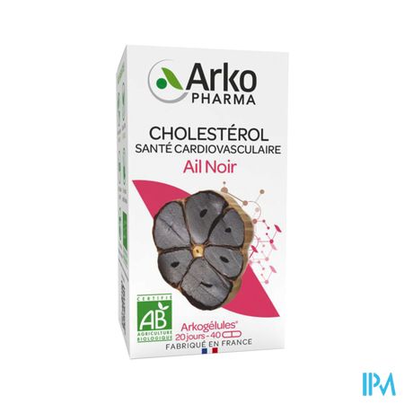 Arkopharma Arkogelules Ail Noir Bio Gelule 40