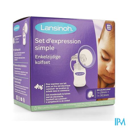 LANSINOH SET EXPRESS T/LAIT ELEC