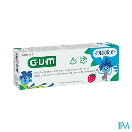 Gum Dentifrice Junior 7/12ans 50ml