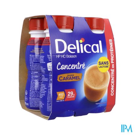 Delical Concentre Caramel (4x200ml)