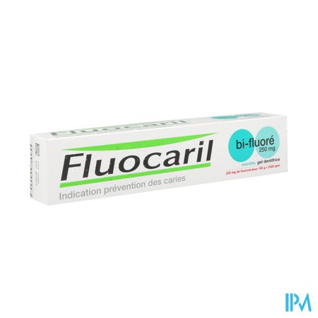 Fluocaril Bi Fluore 250mg Gel Dentifrice Menthe 125ml