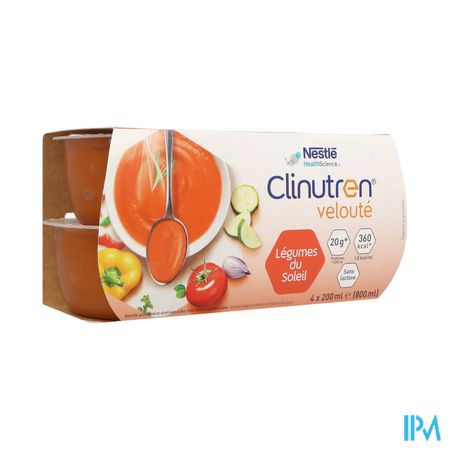 CLINUTREN SOUP VEL LEG SOL 200MLX4