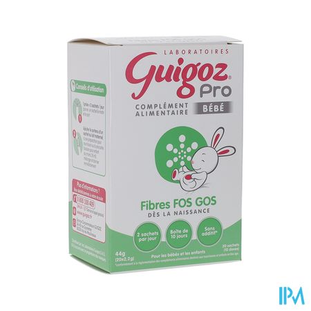 Guigoz Pro Fibres Fos Gos Sachet 20