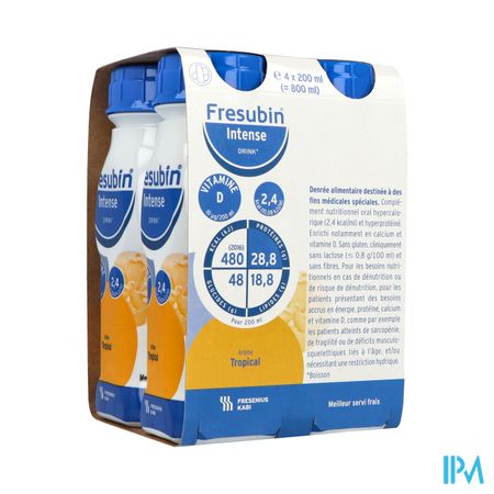 Fresubin Intense Drink Tropical 200ml X4