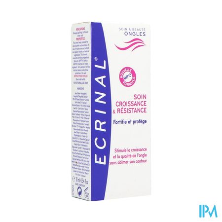 Ecrinal Ongles Soin Croissance Et Resistance A l'anp2+ 10ml