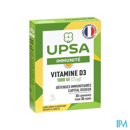 Upsa Vitamine D3 1000ui Comprime 30