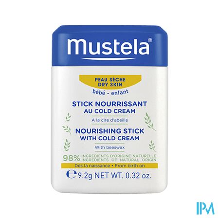 Mustela Bebe Enfant Stick Nourrissant Au Cold Cream A La Cire D Abeille Bio 9g2
