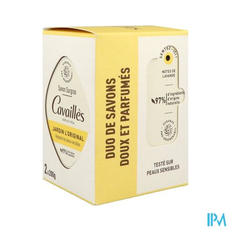 Roge Cavailles Savon Surgras Jardin l'original 200g X2