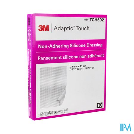 Adaptic Touch Pansement Silicone 7cm6 X 11cm 10
