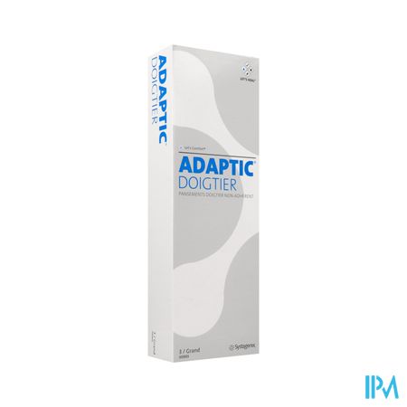 Adaptic Doigtier Pansement Grand 2cm8 X3