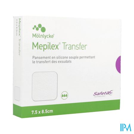 Mepilex Transfer Pansement 7cm5 X 8cm5 10