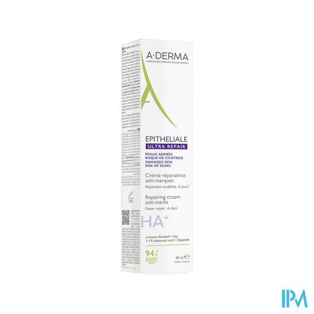 A Derma Epitheliale Ultra Repair Creme Reparatrice Antimarques 40ml