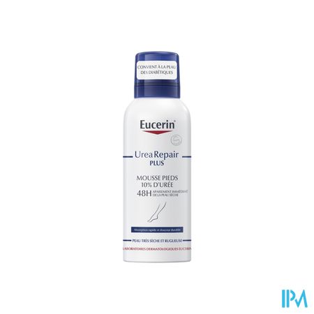 Eucerin Urearepair Plus Mousse Pieds 10 D Uree Aerosol 150ml