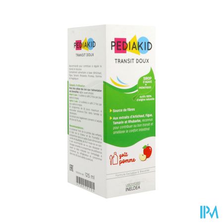 Pediakid Transit Doux Sirop Pomme 125ml