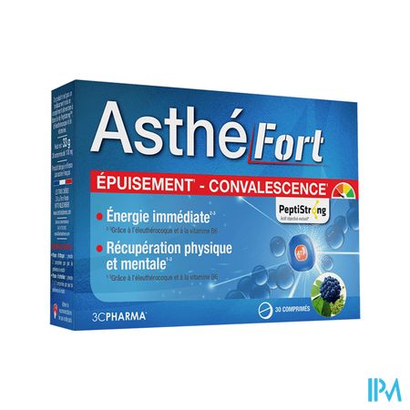 3c Pharma Asthefort Comprime 30