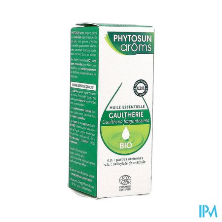 Phytosun Aroms Huile Essentielle Gaultherie Bio 10ml