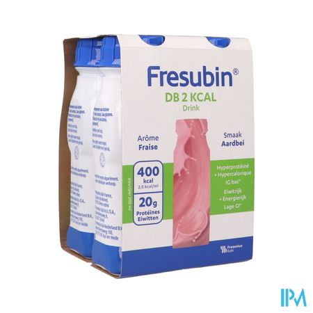 FRESUBIN DB DRINK FRAISE 4X200ML