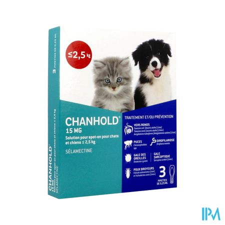 Clement Thekan Chanhold 15mg Spot On Chat Chien -2kg5 3