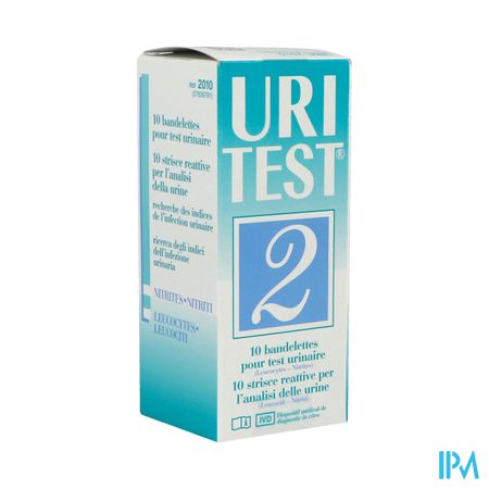 Uritest 2 Bandelette Reactive 10