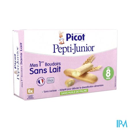 Picot Pepti Junior Mes 1ers Boudoirs Sans Lait Des 8mois 150g