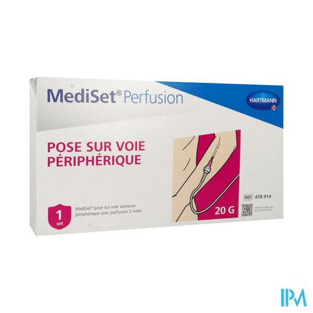 Hartmann Mediset Perfusion Set De Pose De Perfusion Sur Voie Veineuse Peripherique Perfuseur 3voies