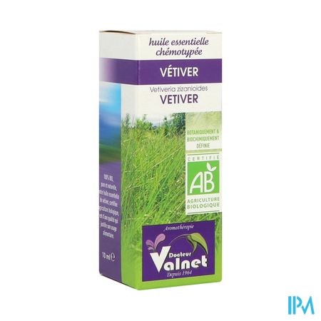 Valnet Huile Essentielle Vetiver Bio 10ml