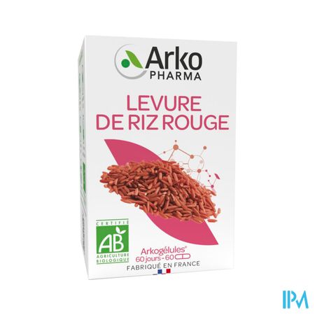 Arkopharma Arkogelules Levure De Riz Rouge Bio Gelule 60