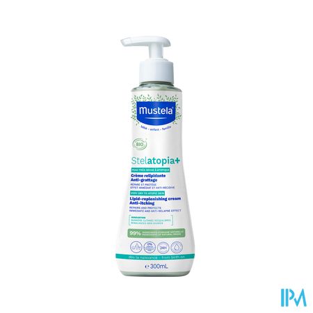 Mustela Famille Stelatopia+ Creme Relipidante Antigrattage 300ml