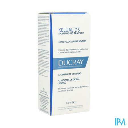 Ducray Kelual Ds Shampooing Traitant Antipellicullaire 100ml