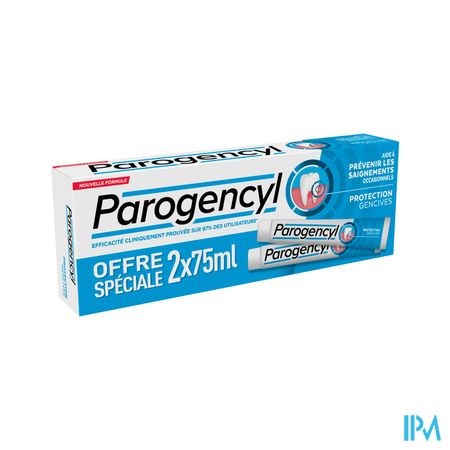 Parogencyl Dentifrice Prevention Gencives 75ml X2
