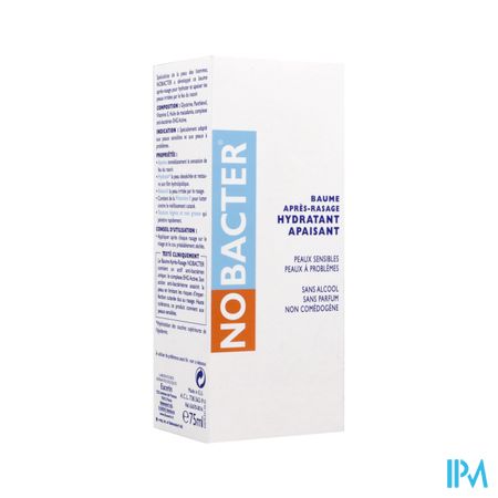 Nobacter Baume Apres Rasage Hydratant Apaisant 75ml