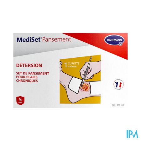 Hartmann Mediset Pansement Detersion Set Plaies Chronique 5