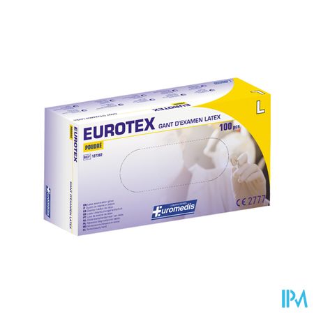 Euromedis Gant Examen Afnor Latex Poudre T8/9 100