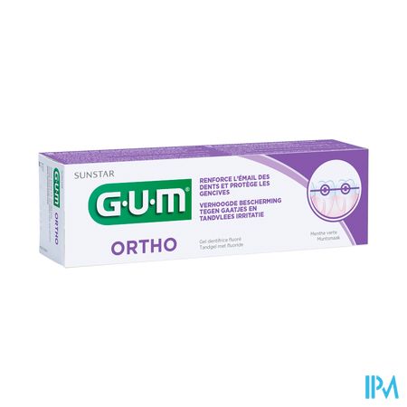 Gum Ortho Gel Dentifrice 75ml