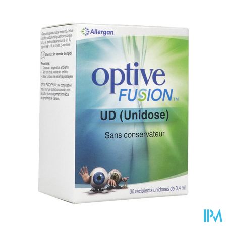 Optive Fusion Ud Solution Oculaire Dose 0ml4 30