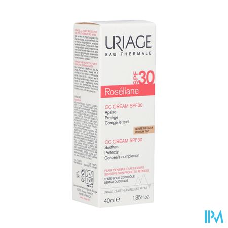 Uriage Roseliane Cc Cream Ip30 Tube 40ml