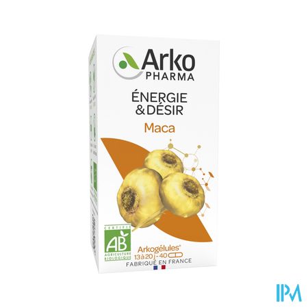 Arkopharma Arkogelules Maca Bio Gelule 40