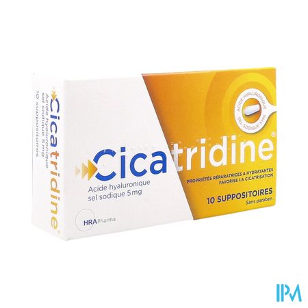 Cicatridine Suppositoire 10