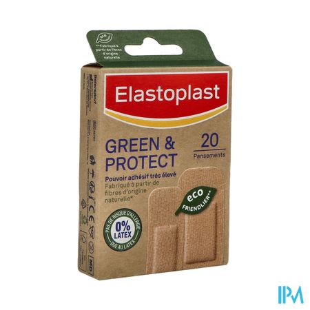 Elastoplast Green Protect Pansement 2 Formats 20