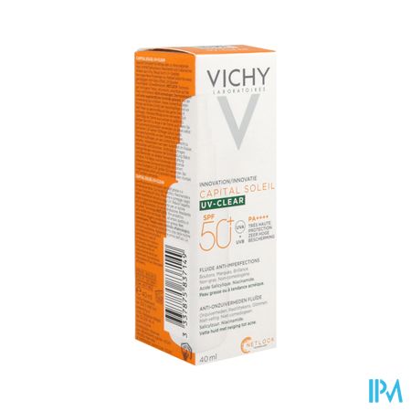 Vichy Capital Soleil Uv Clear Spf50+ 40ml