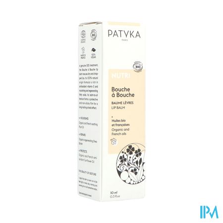 Patyka Nutri Baume Levres Bouche A Bouche Bio 10ml