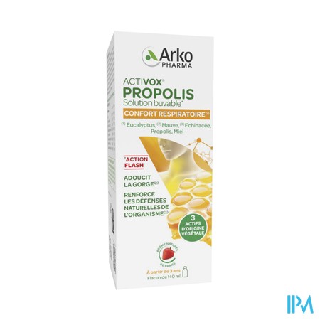 ACTIVOX PROPOLIS SOL BUV 140ML