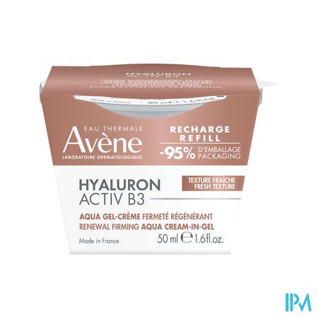 Eau Thermale Avene Hyaluron Activ B3 Aqua Gel Creme Recharge 50ml
