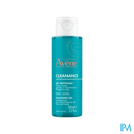 Eau Thermale Avene Cleanance Gel Nettoyant 100ml
