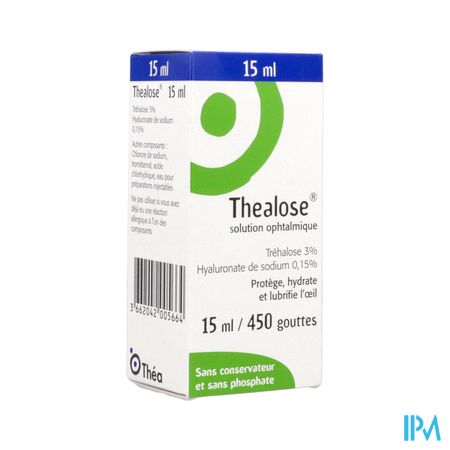 Thealose Solution Ophtalmique Lubrifiante 15ml