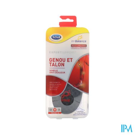 Scholl Semelle In Balance Anti Douleur Genou Talon T2 X2