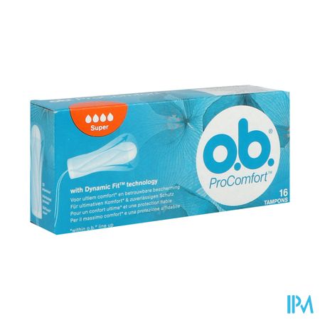 Ob Tampon Digital Procomfort Super 16