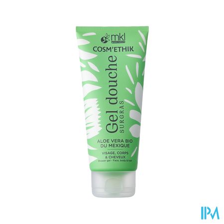 Mkl Green Nature Gel Douche Aloe Vera Du Mexique Cosm'ethik 200ml
